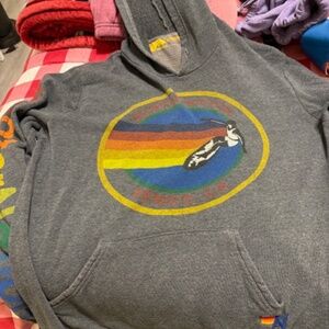 Gray Aviator Nation Venice hoodie Size XL